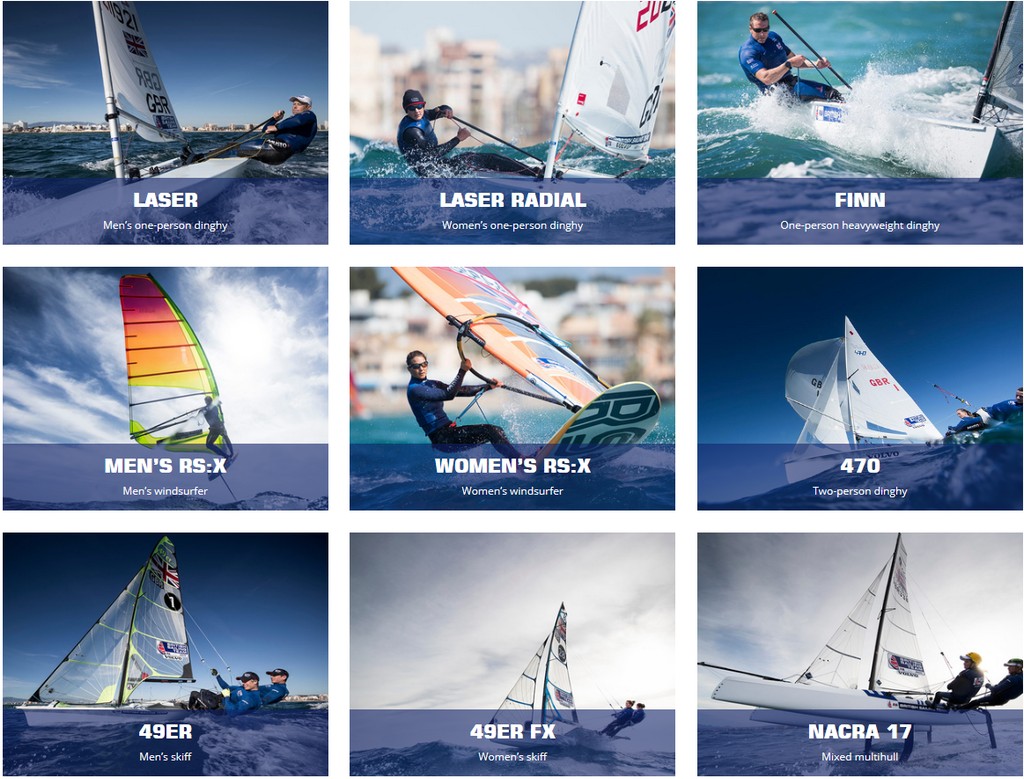 GBR Olympic Sailing Team 2020