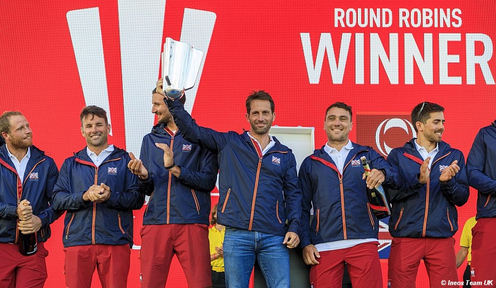 INEOS Team UK - Prada Cup Round Robin Winners