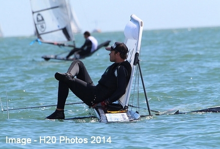 Nathan Outeridge 2014 Moth Worlds at HISC
