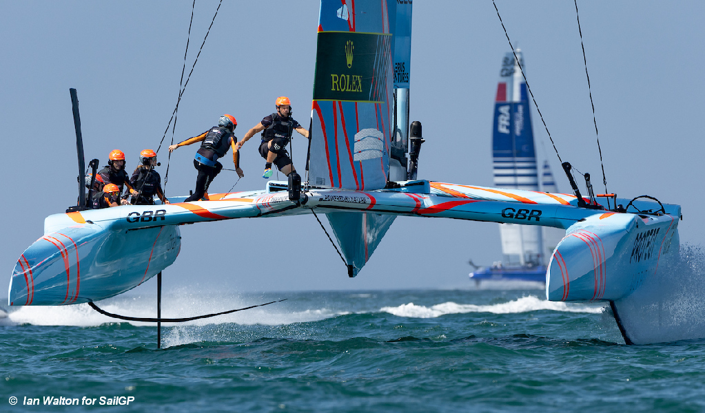 SailGP versus America’s Cup Ainslie piecing it all together. Sailweb