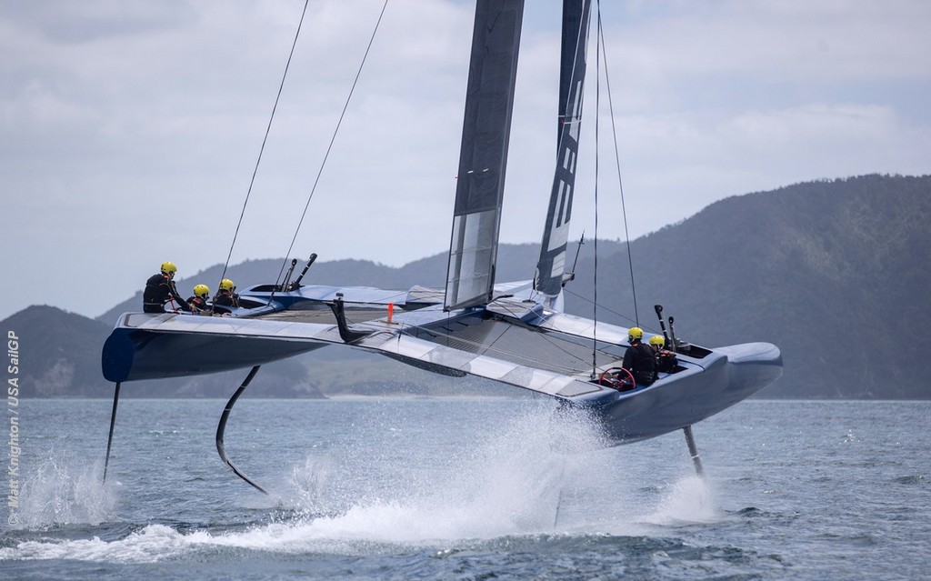 SailGP Team USA wrapup F50 training Sailweb