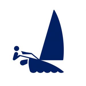 Sailing Tokyo Games pictogram