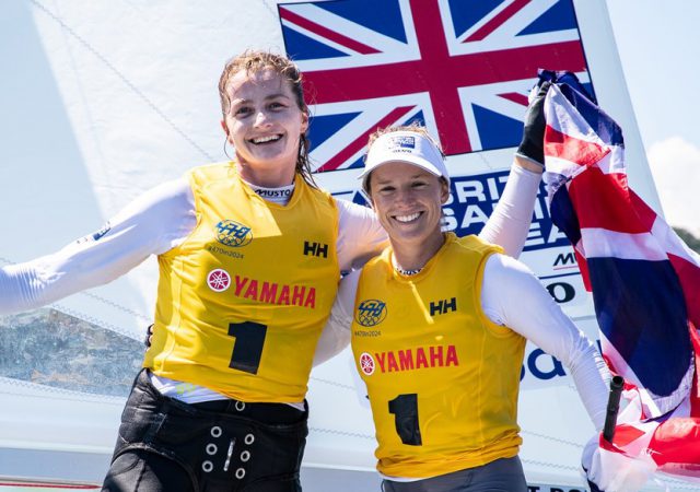 470 Worlds Mills and McIntyre win Gold
