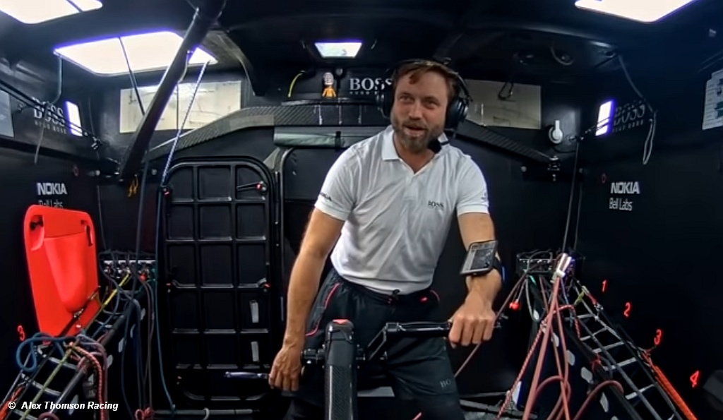 Alex Thomson on Hugo Boss 2020