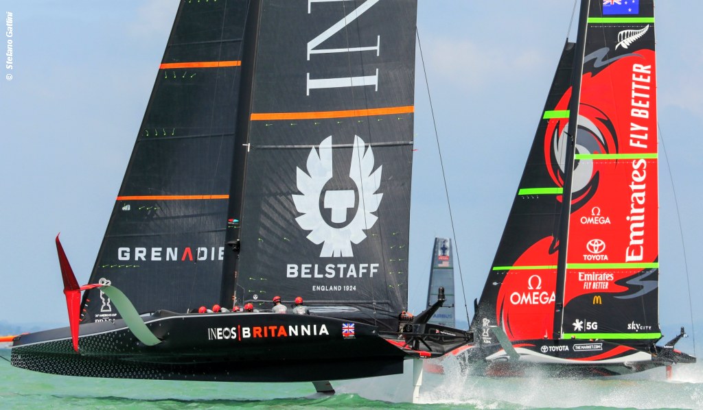 INEOS Team UK and ETNZ