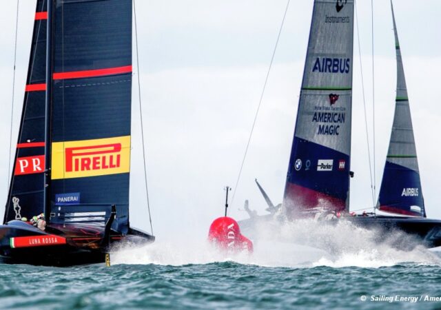 Prada Cup Luna Rossa v American Magic
