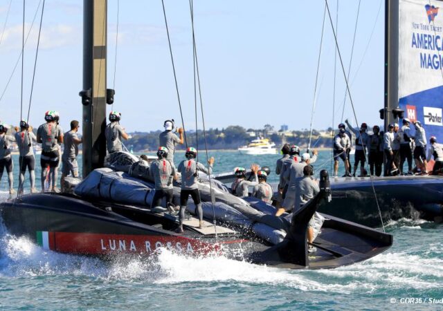 Prada Cup Semi-Final Luna Rossa victory