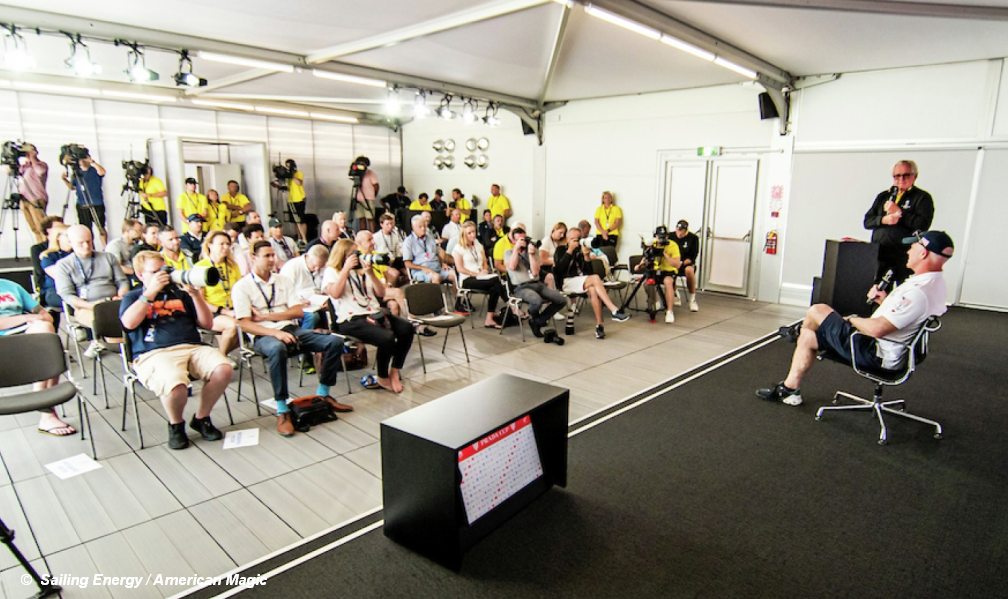 Prada Cup press conference 18 January - Terry Hutchinson