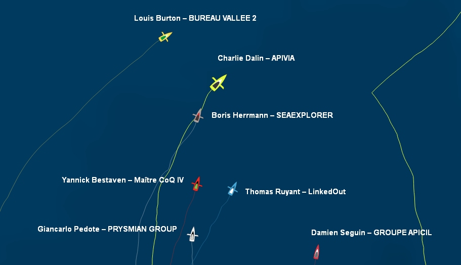 Vendee Globe Positions 22 Jan2021