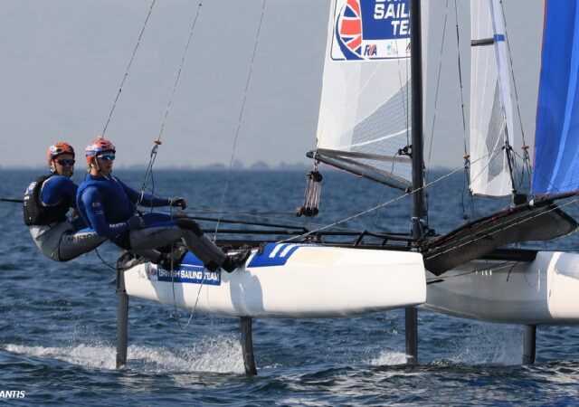 Nacra17 Euros 2021 Gimson and Burnet