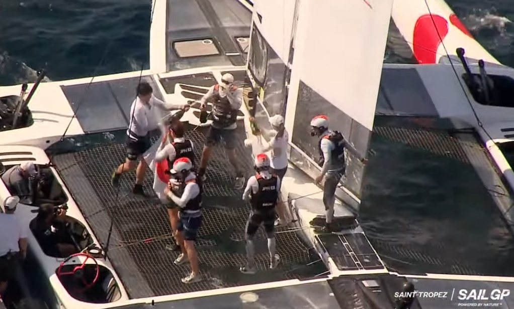 SailGP France winner - Japan