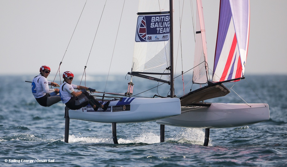 Nacra17 Worlds - Gimson and Burnet