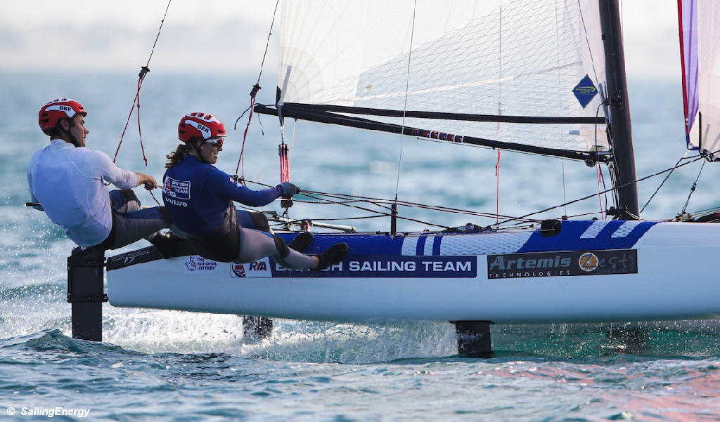 Nacra17Worlds - Gimson and Burnet