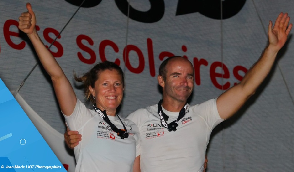 2021 Transat JV - Sam Davies and Nico Lunven