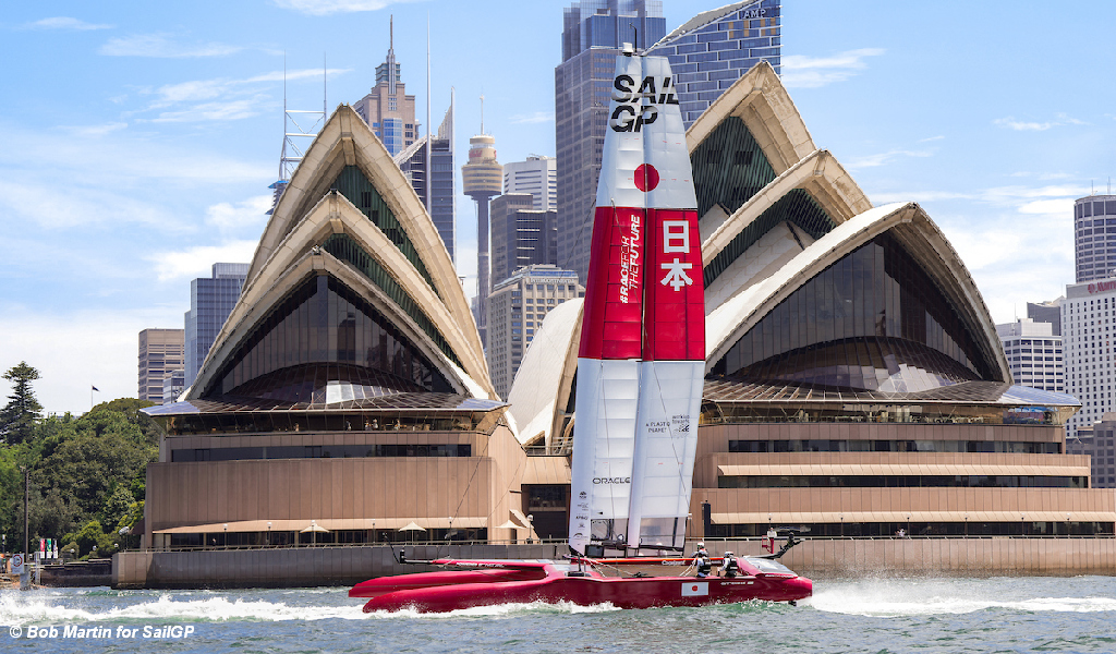 2021 SailGP Sydney D2 GBR - JPN Hybrid