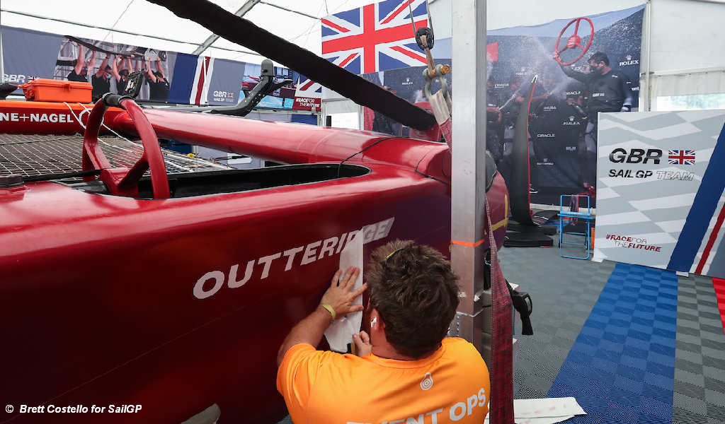 2021 SailGP Sydney GBR - JPN Makeover