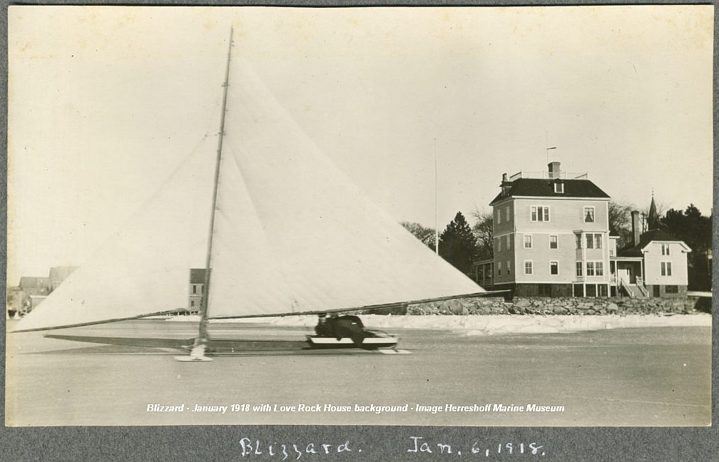 Herreshoff Museum Image - Blizzard Jan 1918