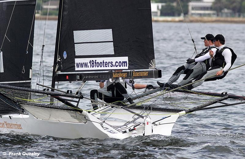 18ft Skiff Sprints - Black Knight GER