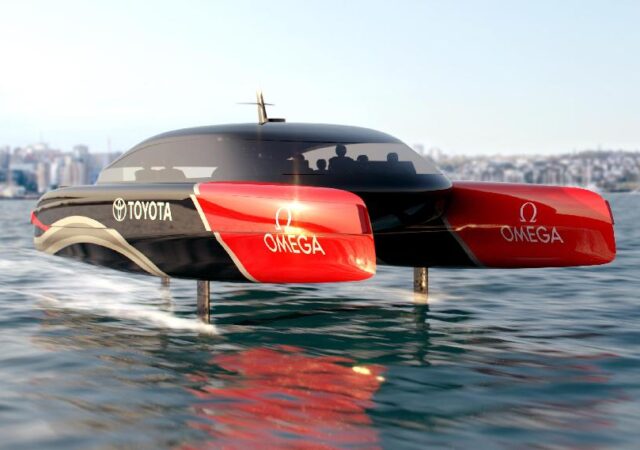 AC37 ETNZ Chase Boat Graphic