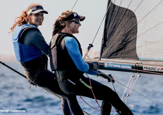 49erFX Martine Grael and Kahena Kunze