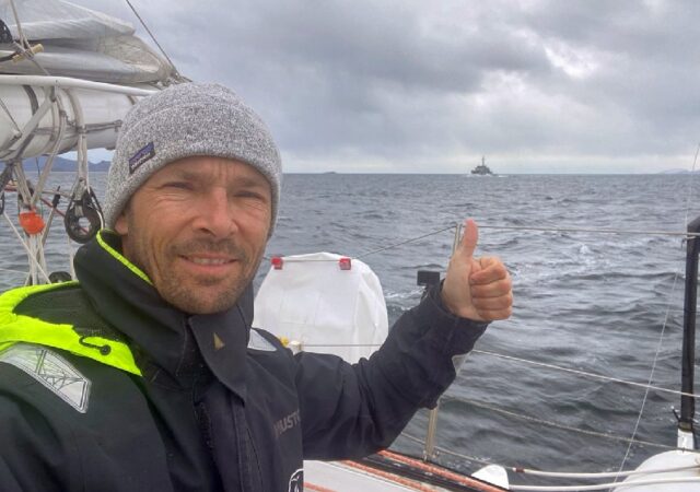 Romain Pilliard Aground Cook Bay Chile