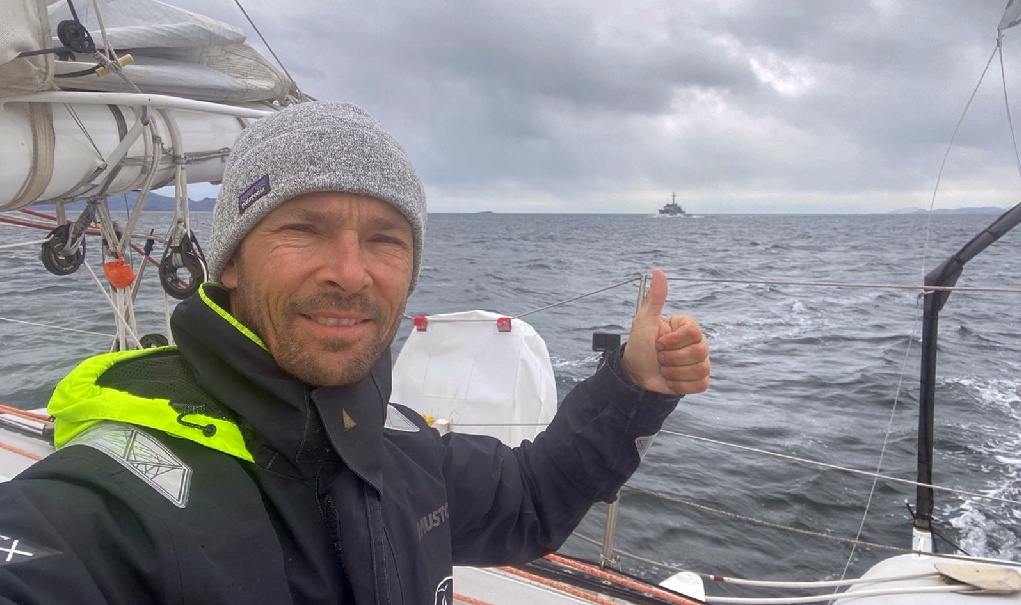 Romain Pilliard Aground Cook Bay Chile