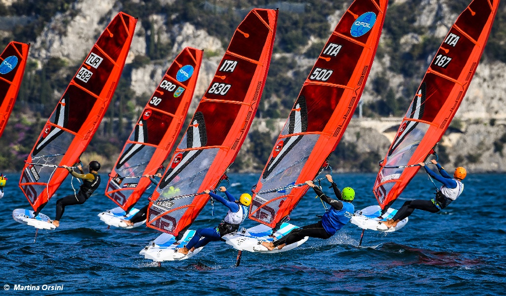 2022 IQfoil Youth Games Lake Garda