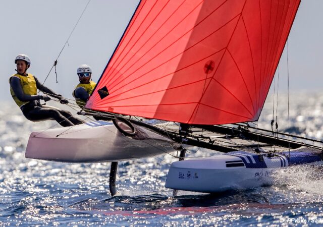 SOF Hyeres -Nacra17 ITA Tita and Banti