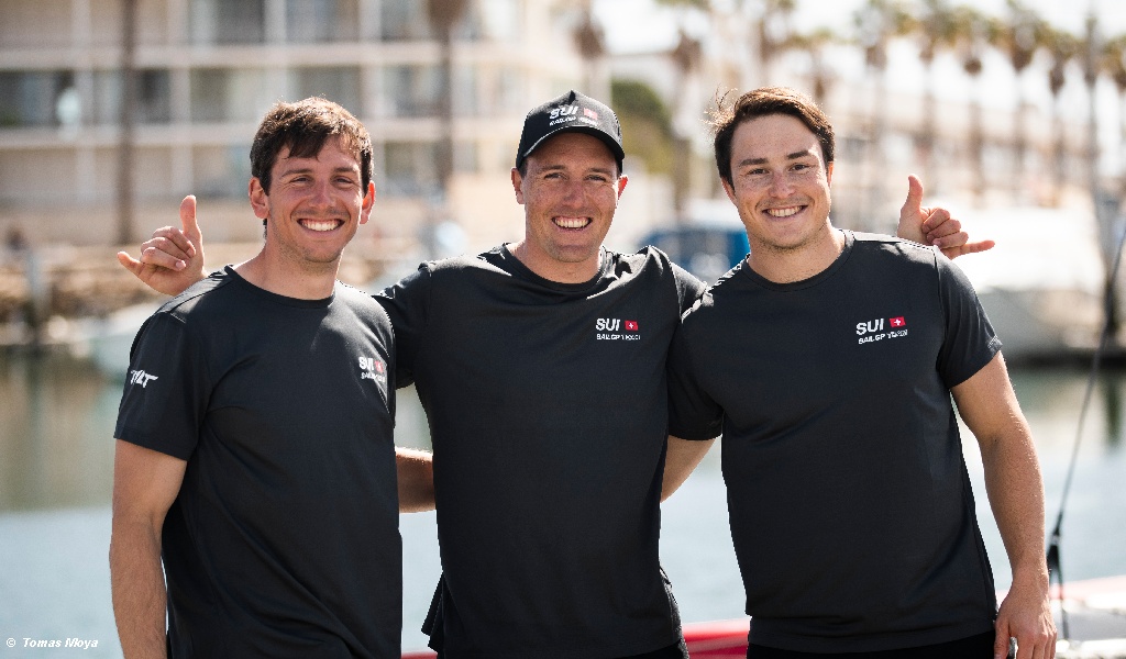 SailGP SUI - Mason, Merceron and Rolaz_