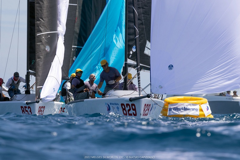 2022 Melges24 Worlds D4 Peter Duncan