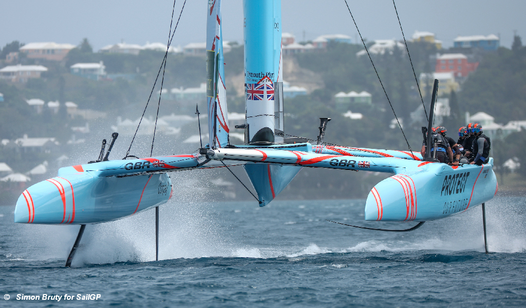 2022 SailGP Bermuda - GBR Practice