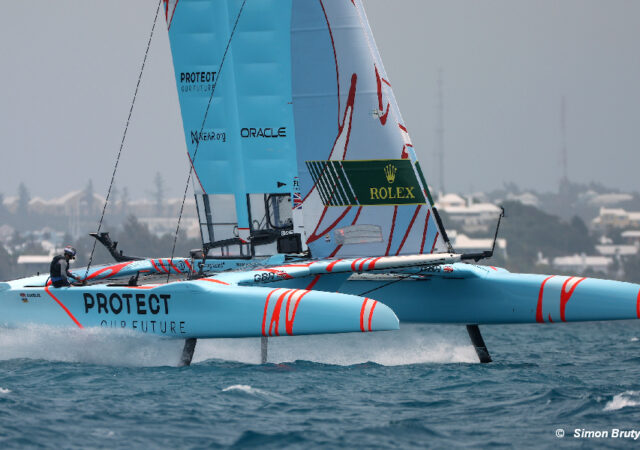 2022 SailGP Bermuda - GBR Practice