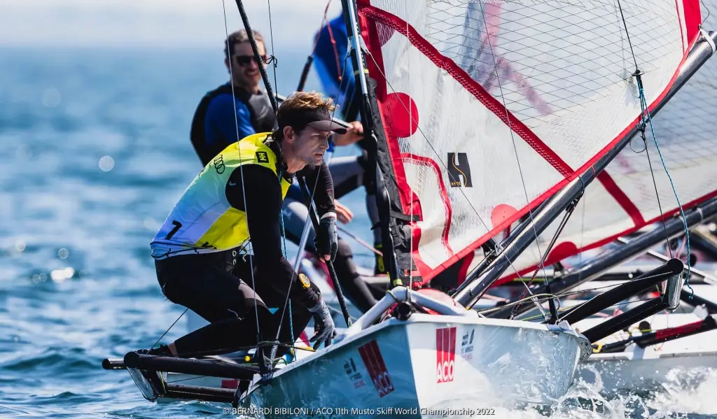 2022 Musto Skiff World Champion Rick Peacock GBR