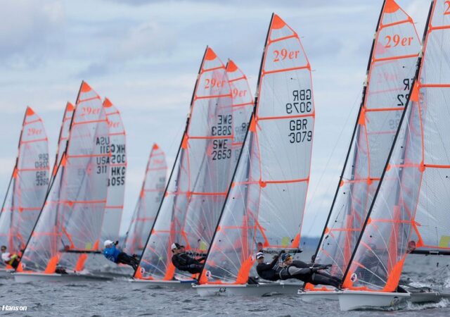 2022 29er Euro fleet start