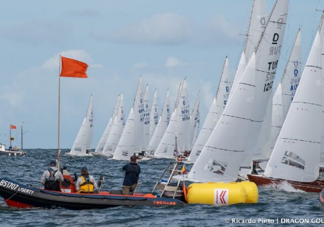 2022 Dragon Gold Cup startline