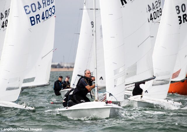 Flying 15 Euros D1 Fleet at Cowes