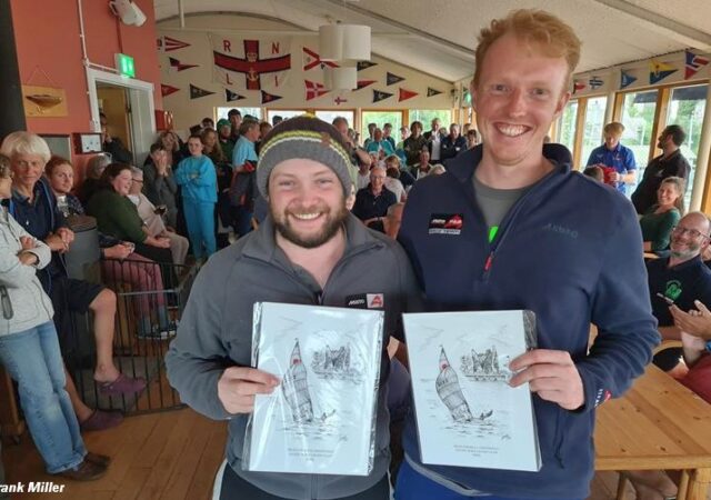 2022 Irish Fireball Nationals - Marsh and Davenport