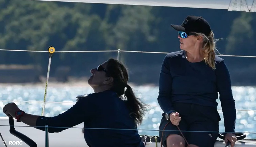 2022 RORC Round Britain - Dee Caffari and Shirley Robertson