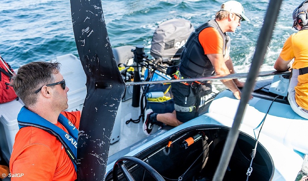 2022 SailGP Denmark GP - GBR Hit Rock