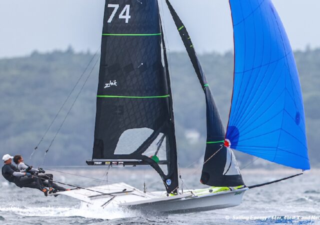 2022 49er Worlds - ESP74 Botin and Trittel