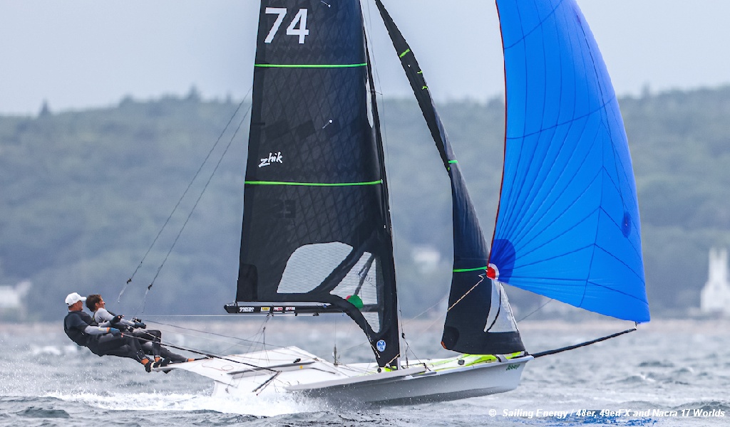 2022 49er Worlds - ESP74 Botin and Trittel