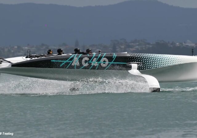 AC40 Launch and Tow Testing 20 Sep 2022