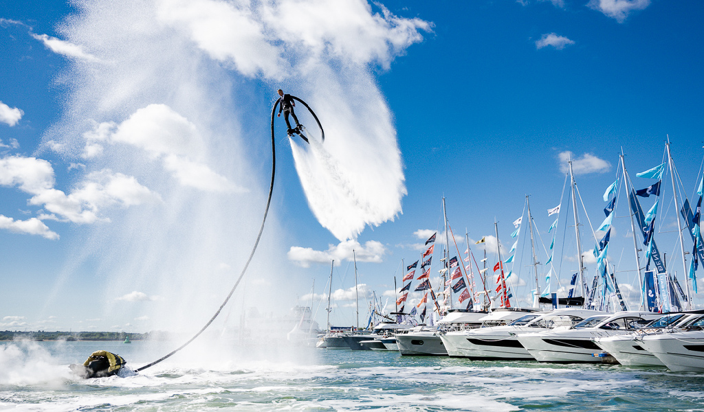 2022 Southampton Boat Show High-Fly