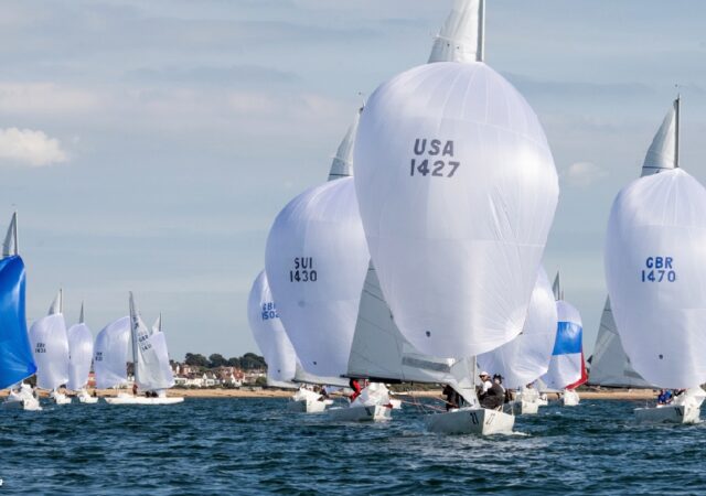 2022 Etchells Worlds at Cowes