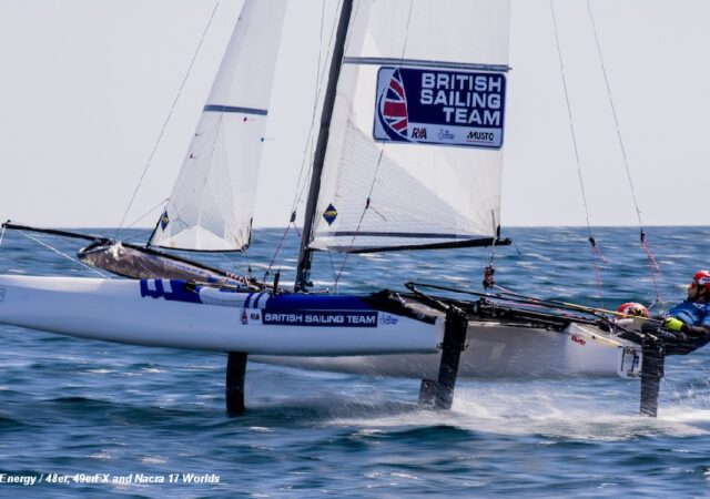 2022 Nacra17 Worlds - GBR Gimson and Burnet