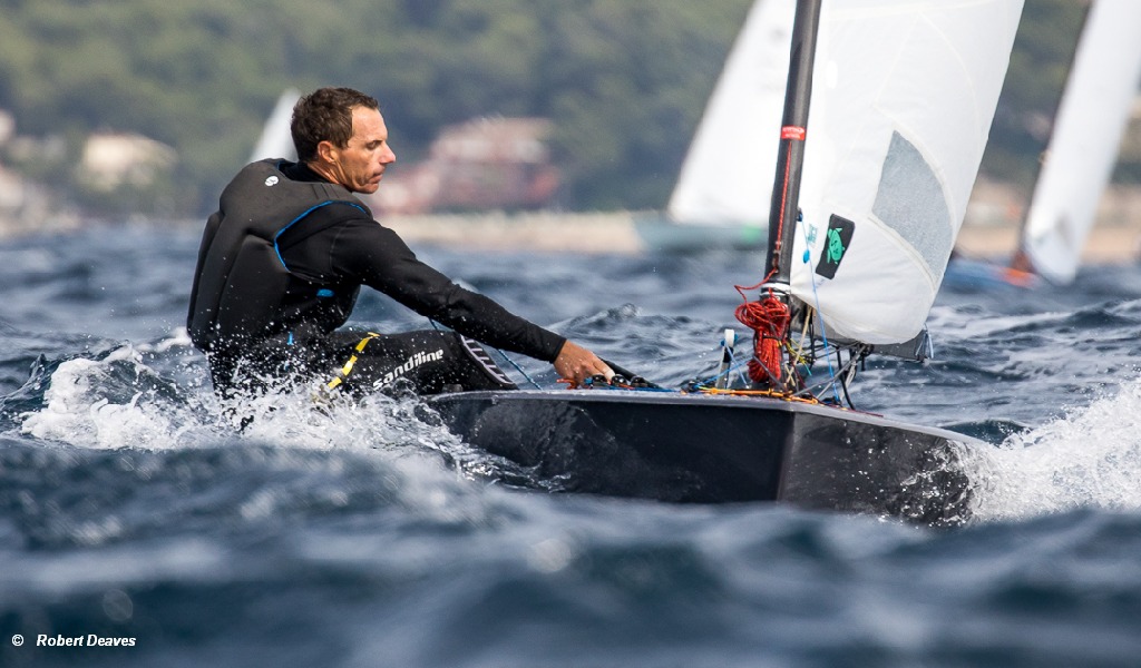 2022 OK Dinghy Euros - Valerian Leburn FRA