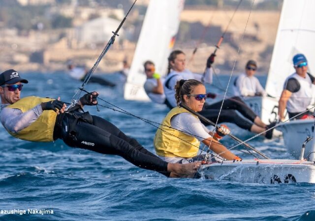 2022 470 Worlds - Luise Wanser and Philipp Autenrieth GER