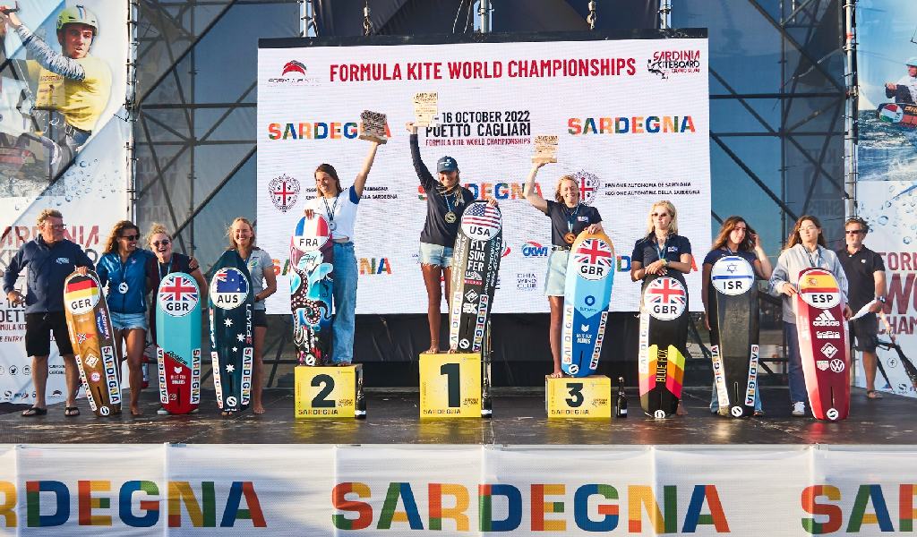2022 Formula Kite_worlds - Women Podium