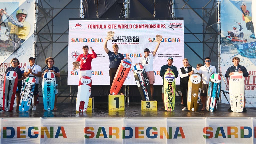 2022 Formula Kite Worlds - Men Podium