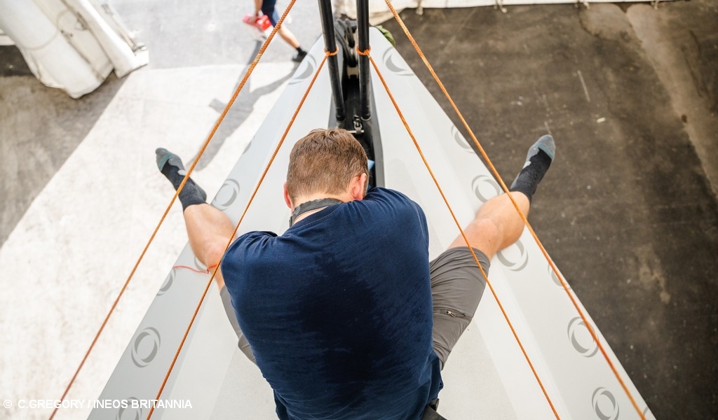 Ineos Britannia T6 Launch Deck Mallorca Oct 20222